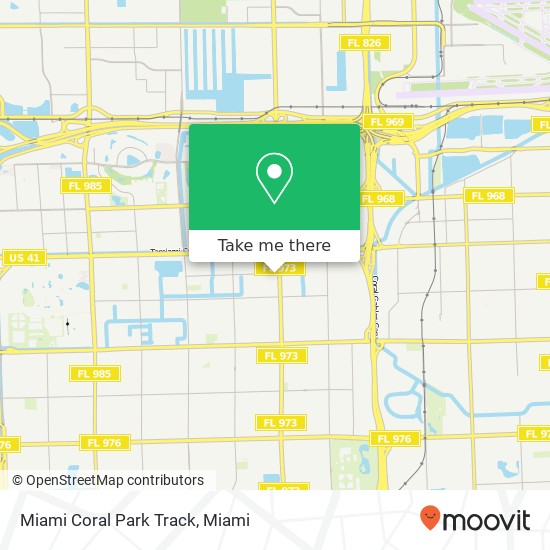 Miami Coral Park Track map