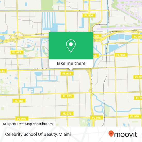 Celebrity School Of Beauty map