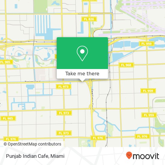 Punjab Indian Cafe map
