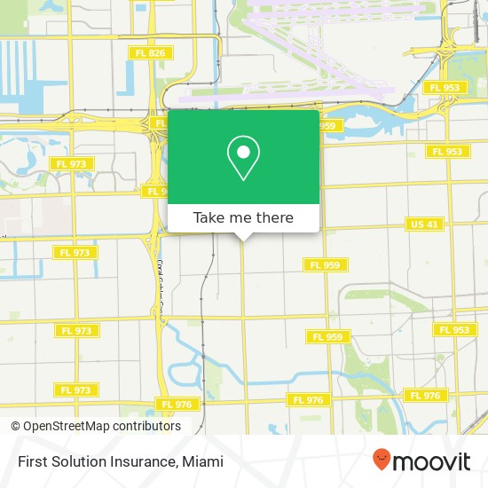 First Solution Insurance map