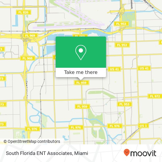 South Florida ENT Associates map