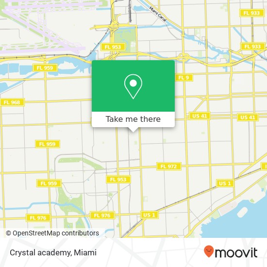 Crystal academy map
