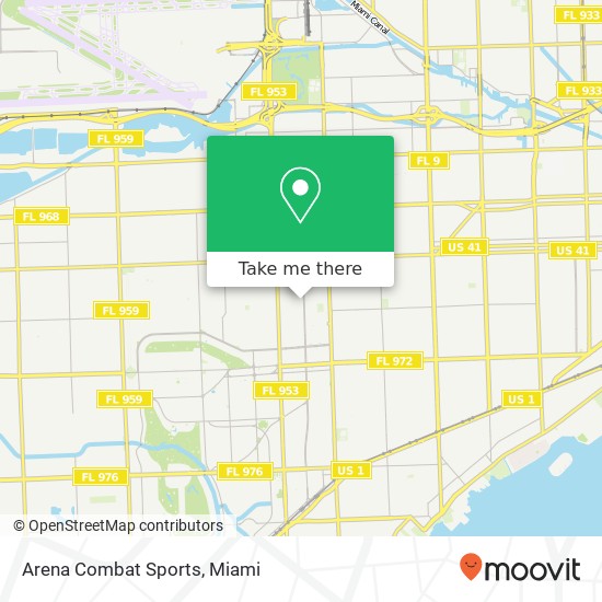 Arena Combat Sports map