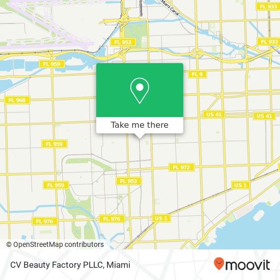 CV Beauty Factory PLLC map