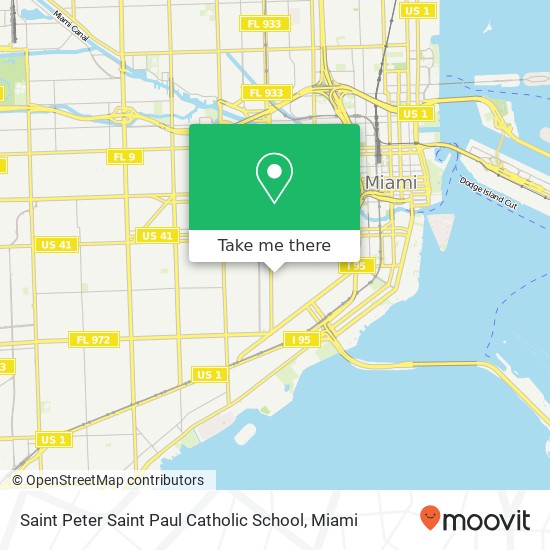 Saint Peter Saint Paul Catholic School map