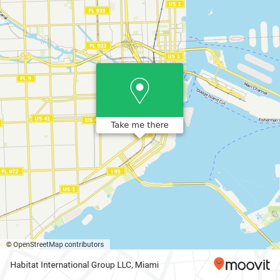 Mapa de Habitat International Group LLC