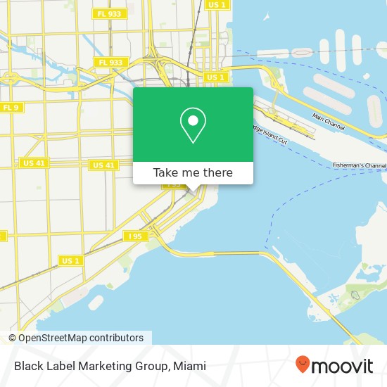 Black Label Marketing Group map