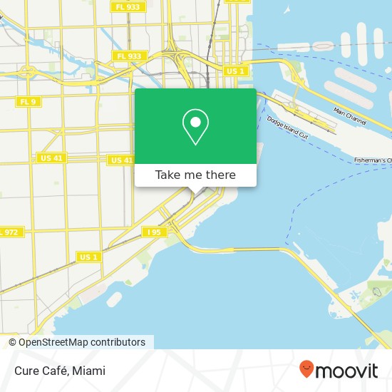 Cure Café map
