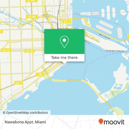 Nawebona Appt map