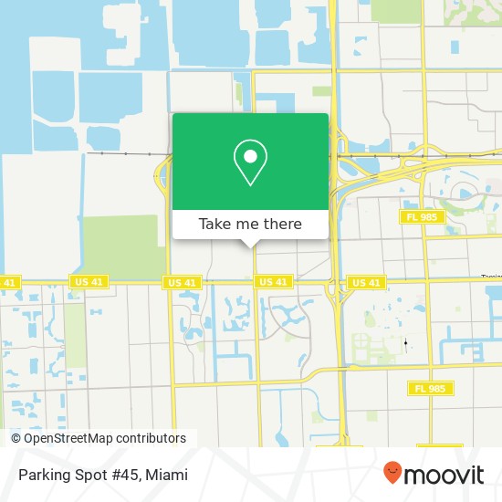 Parking Spot #45 map