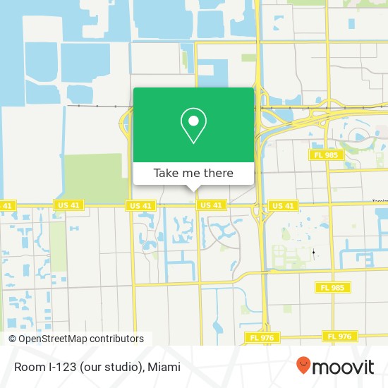 Room I-123 (our studio) map