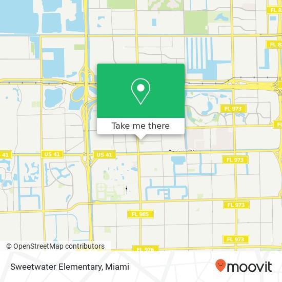 Mapa de Sweetwater Elementary