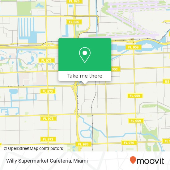 Willy Supermarket Cafeteria map