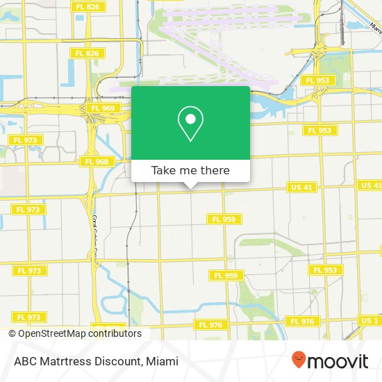 ABC Matrtress Discount map