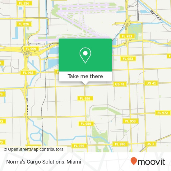 Norma's Cargo Solutions map