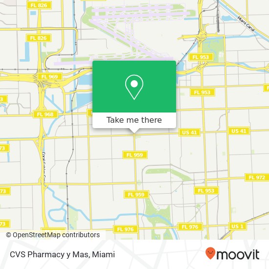 CVS Pharmacy y Mas map