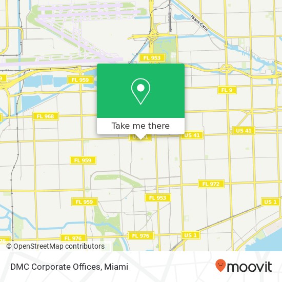 DMC Corporate Offices map