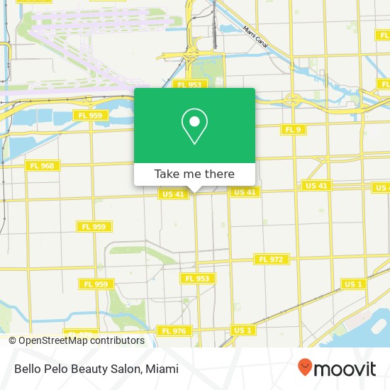 Bello Pelo Beauty Salon map