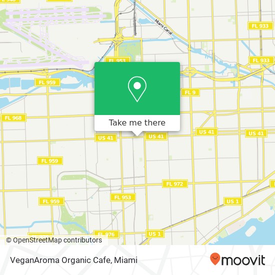 VeganAroma Organic Cafe map