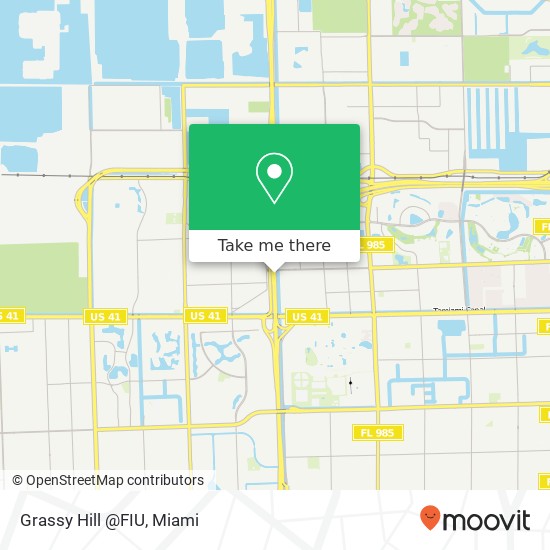 Grassy Hill @FIU map