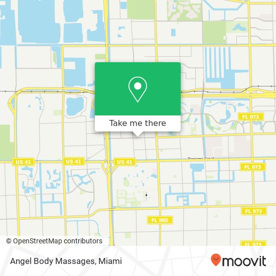 Mapa de Angel Body Massages