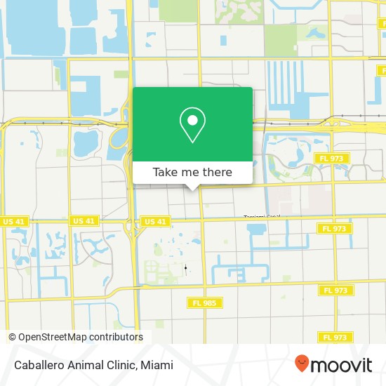 Caballero Animal Clinic map