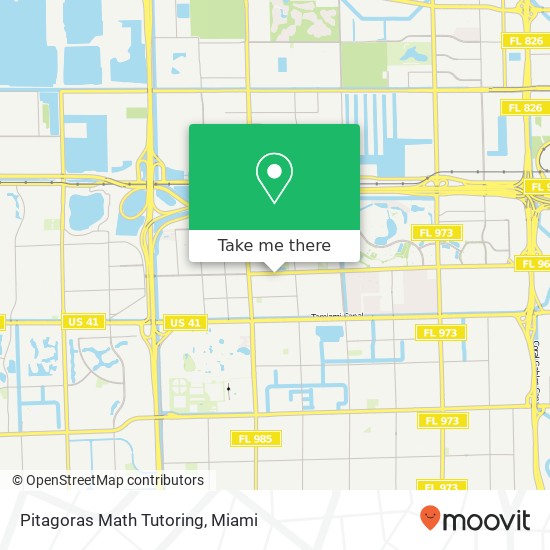 Pitagoras Math Tutoring map