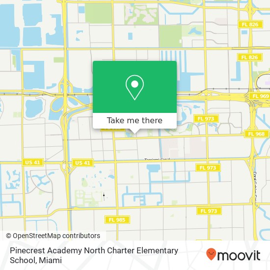 Mapa de Pinecrest Academy North Charter Elementary School