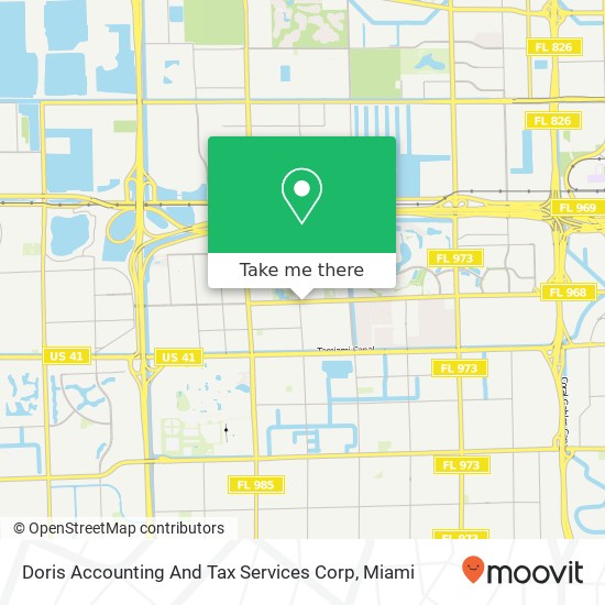 Mapa de Doris Accounting And Tax Services Corp