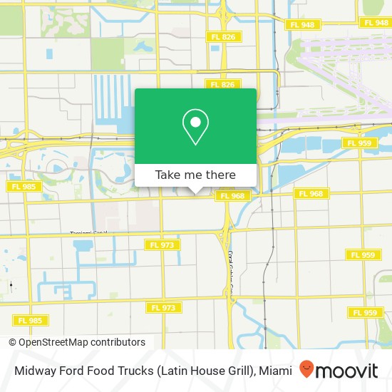 Midway Ford Food Trucks (Latin House Grill) map