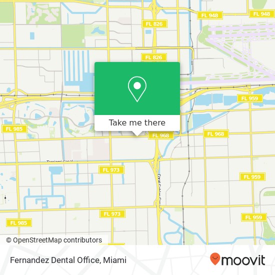 Mapa de Fernandez Dental Office