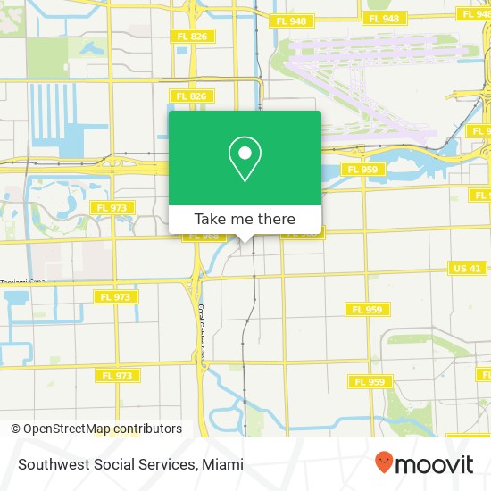 Mapa de Southwest Social Services