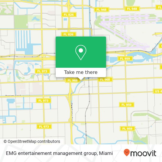 EMG entertainement management group map