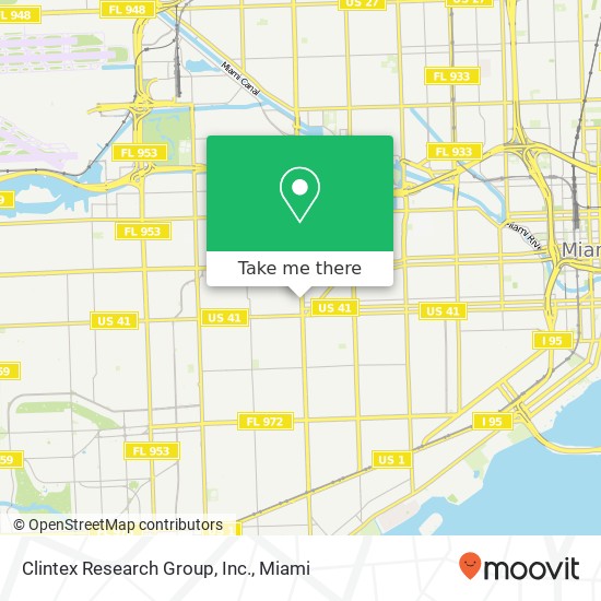 Clintex Research Group, Inc. map