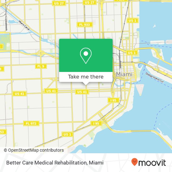 Mapa de Better Care Medical Rehabilitation