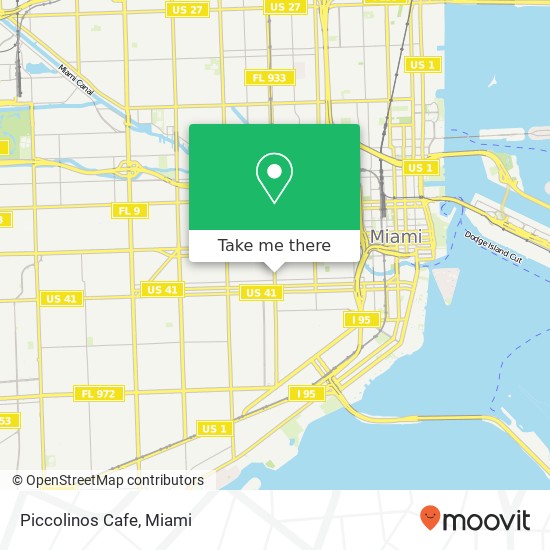 Piccolinos Cafe map