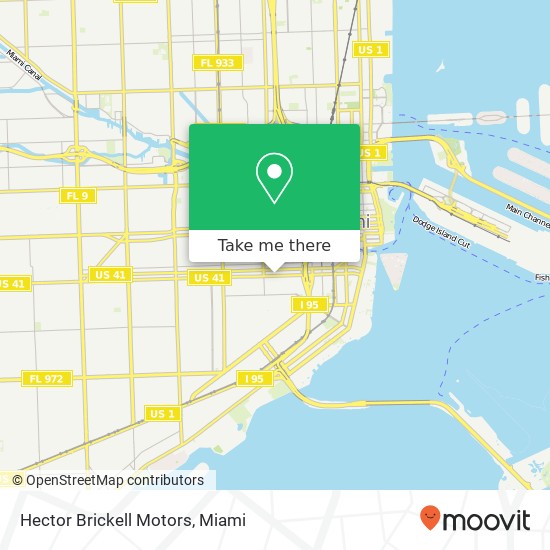 Mapa de Hector Brickell Motors