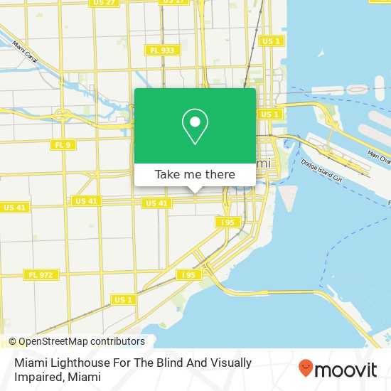 Mapa de Miami Lighthouse For The Blind And Visually Impaired