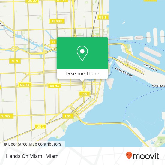 Hands On Miami map