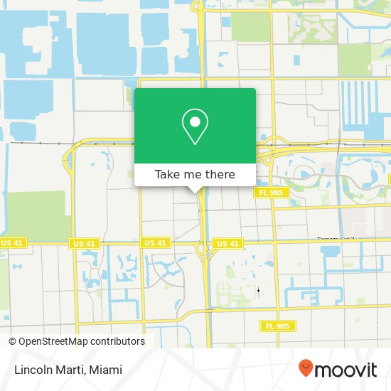 Lincoln Marti map