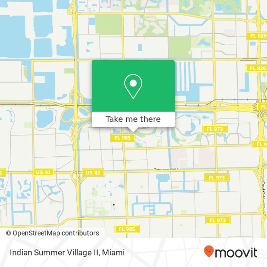 Mapa de Indian Summer Village II