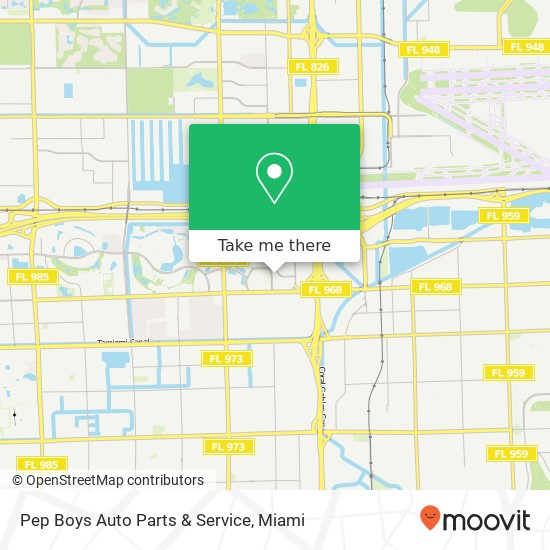 Pep Boys Auto Parts & Service map