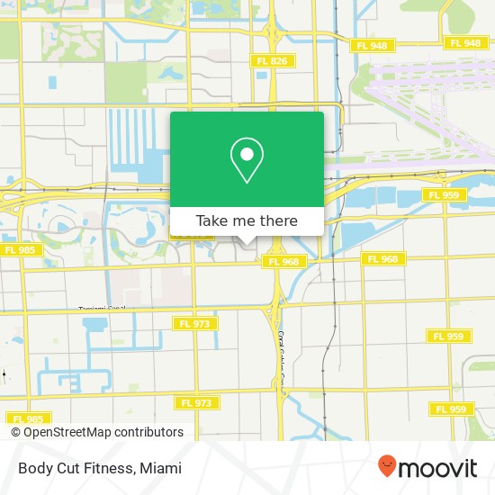 Body Cut Fitness map