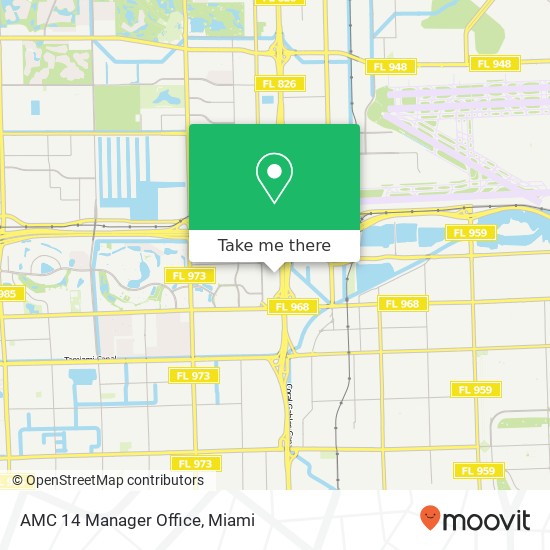 AMC 14 Manager Office map
