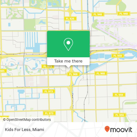 Kids For Less map