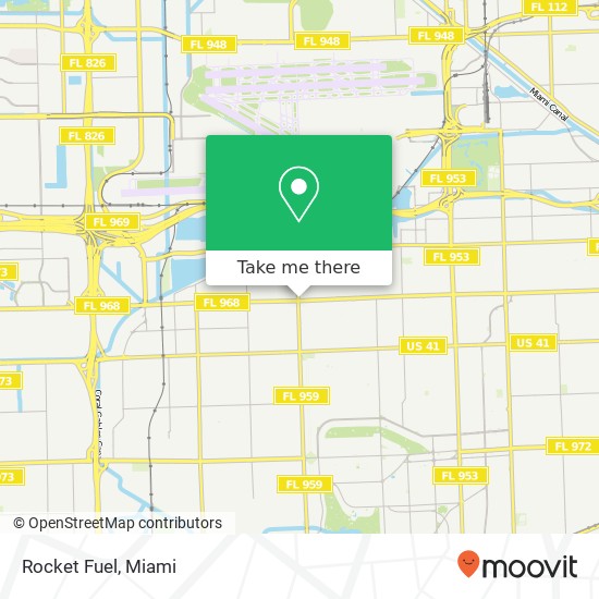 Rocket Fuel map