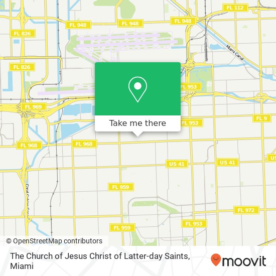 The Church of Jesus Christ of Latter-day Saints map