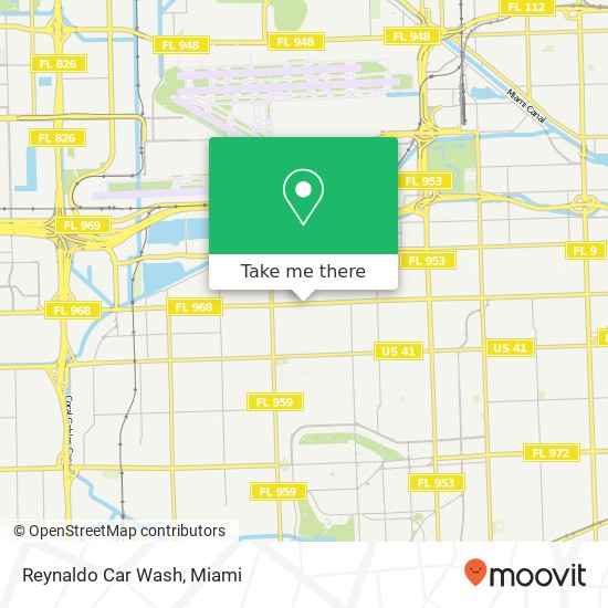 Mapa de Reynaldo Car Wash