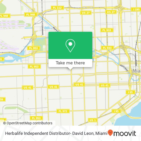 Herbalife Independent Distributor- David Leon map