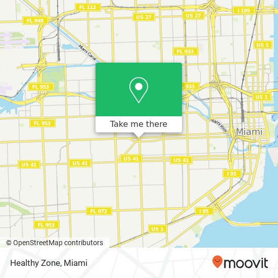 Healthy Zone map